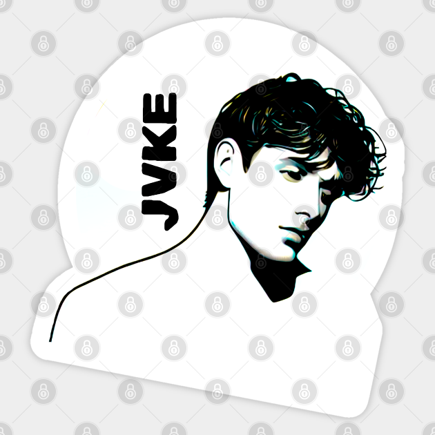 JVKE - Simple Art - Jvke - Sticker | TeePublic